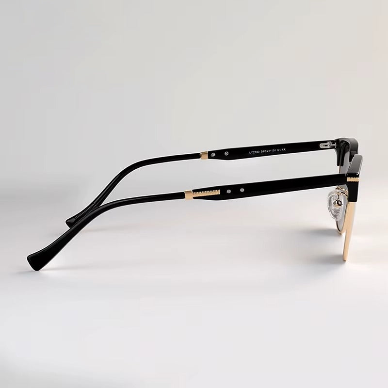 Browline Sunglasses with Polarized Lenses