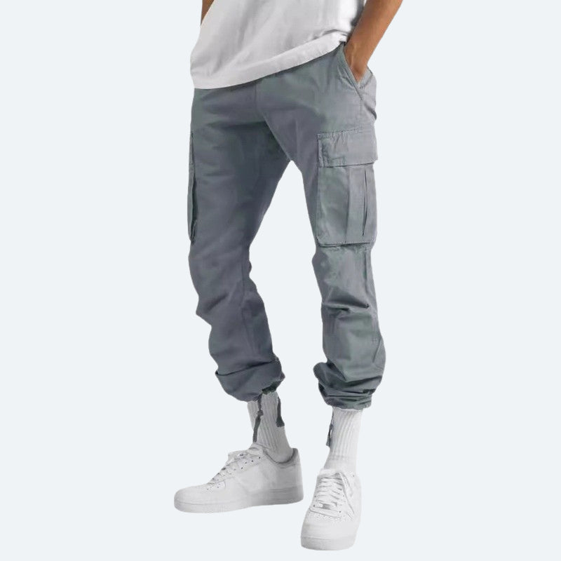 Frank Hardy Cargo Pants with Drawstring Hem