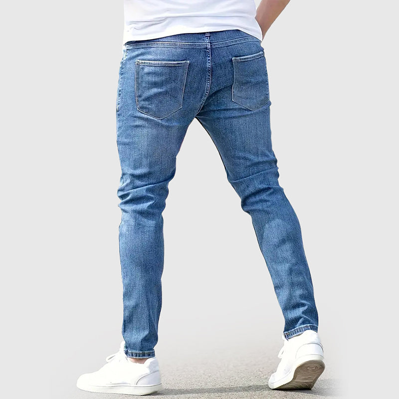 Frank Hardy Slim Fit Distressed Jeans
