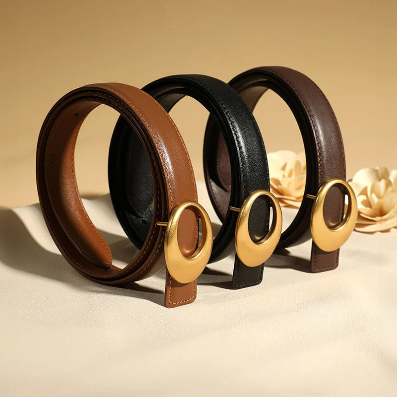 Malin Tassou Madison Leather Belt