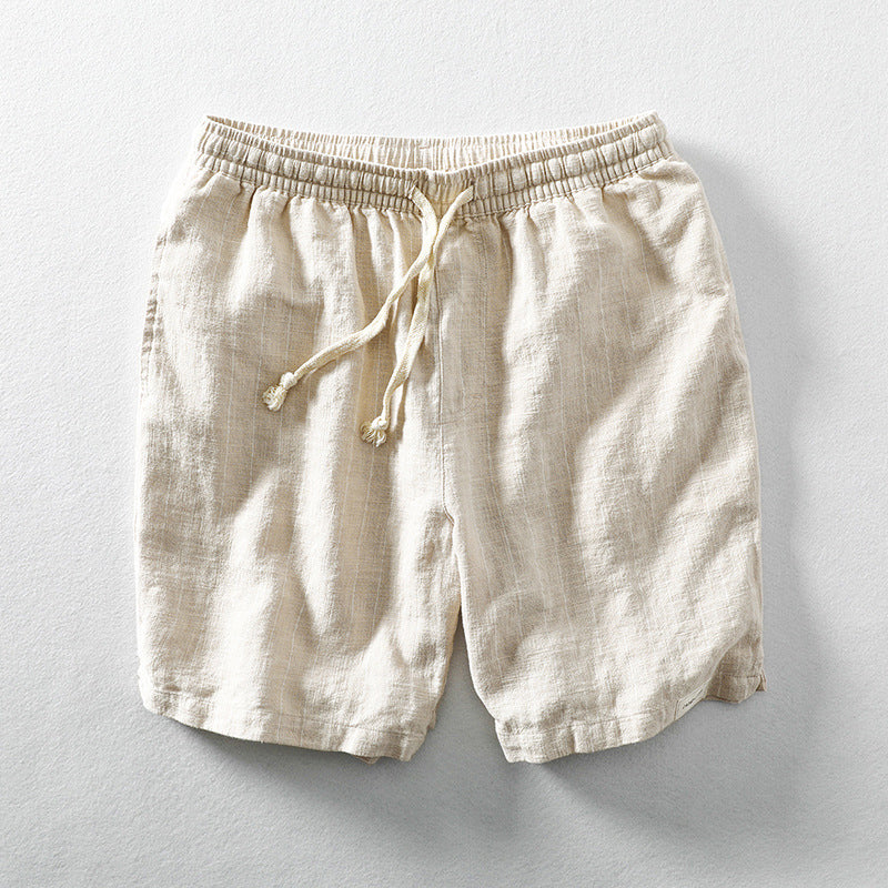 Charles Morrison Clearwater Cotton Linen Shorts