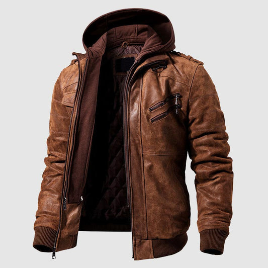 Dogfight Genuine Leather Jacket