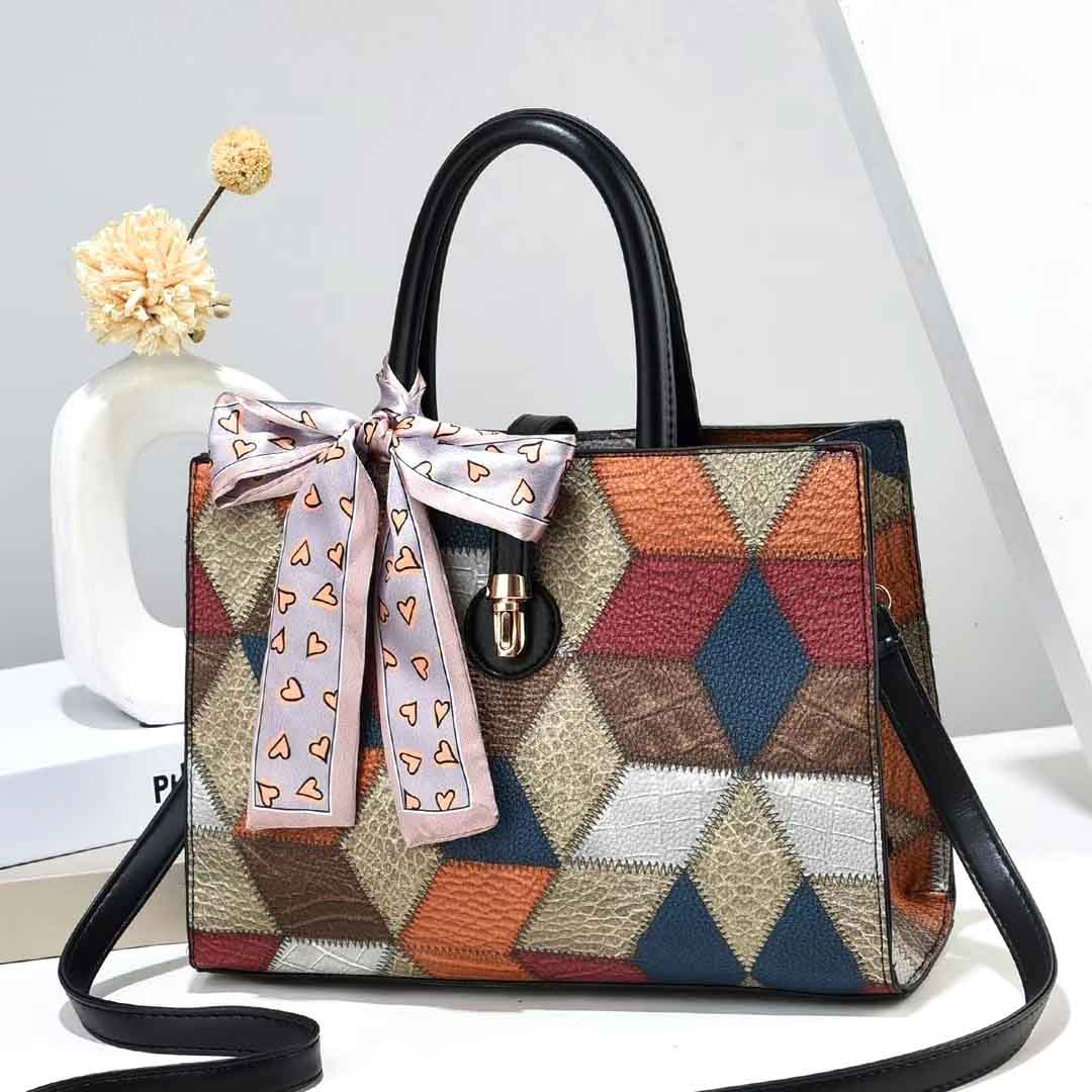 Ellie Taylor Louvre Patchwork Handbag