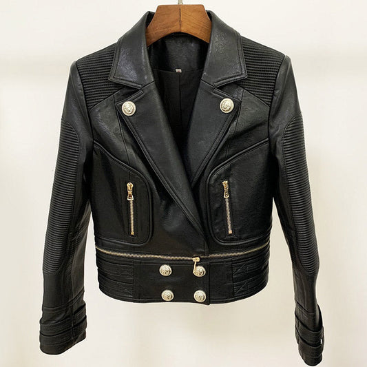 Emie-Daly Spring Leather Jacket