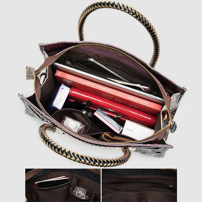 Emie Daly Designer Genuine Leather Handbag
