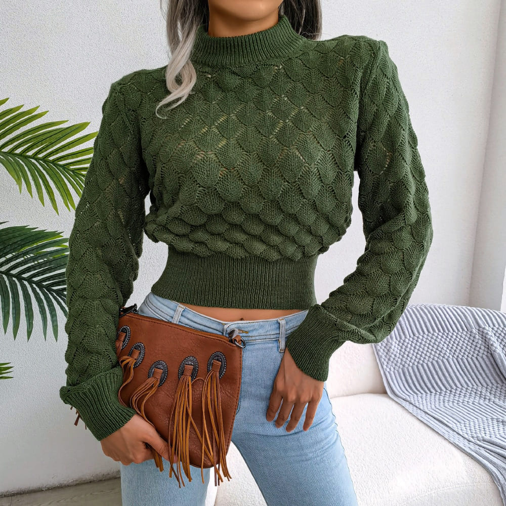Emilie-Daly Cropped Sweater