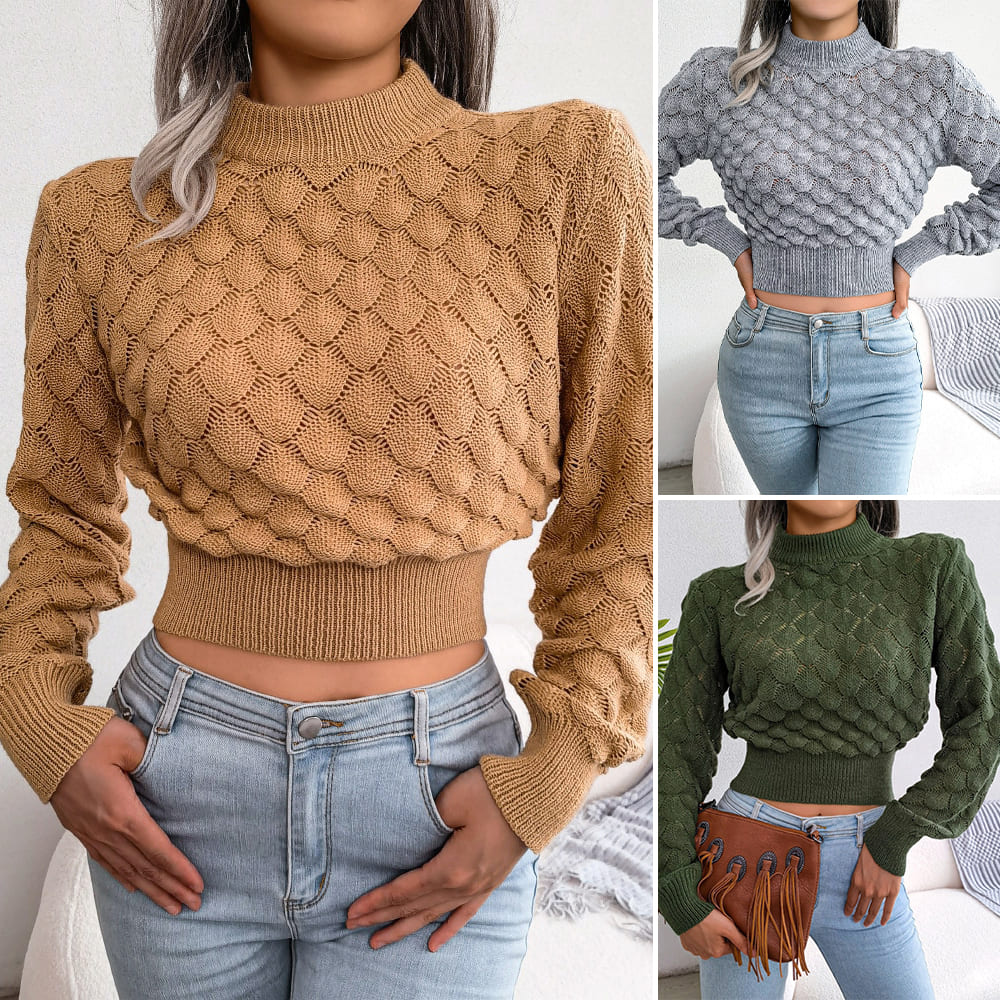 Emilie-Daly Cropped Sweater