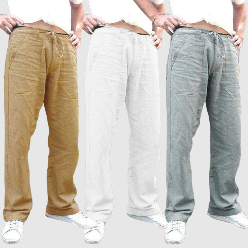 Frank Hardy Bali Linen Trousers
