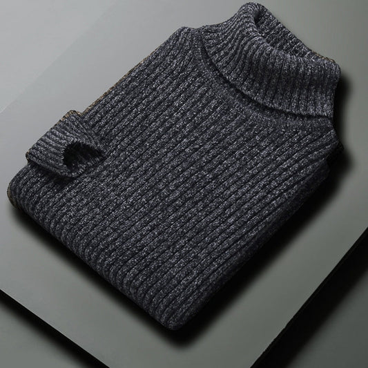 Frank Hardy Chenille Turtleneck Sweater