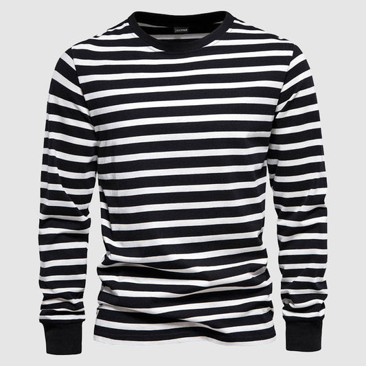 Frank Hardy Premium Striped Cotton Sweatshirt