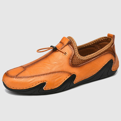 Hermes Genuine Leather Loafers