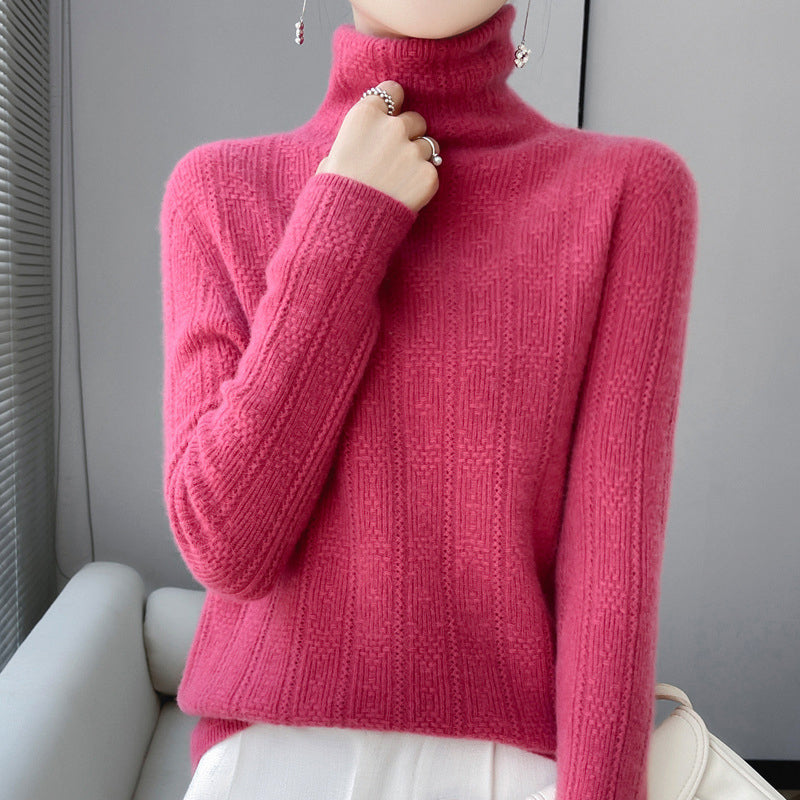 Malin Tassou Wool Turtleneck Sweater