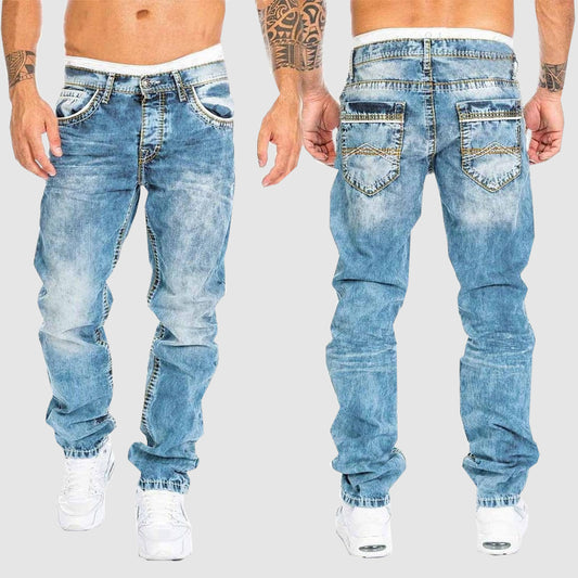 Maverick Washed Denim Jeans