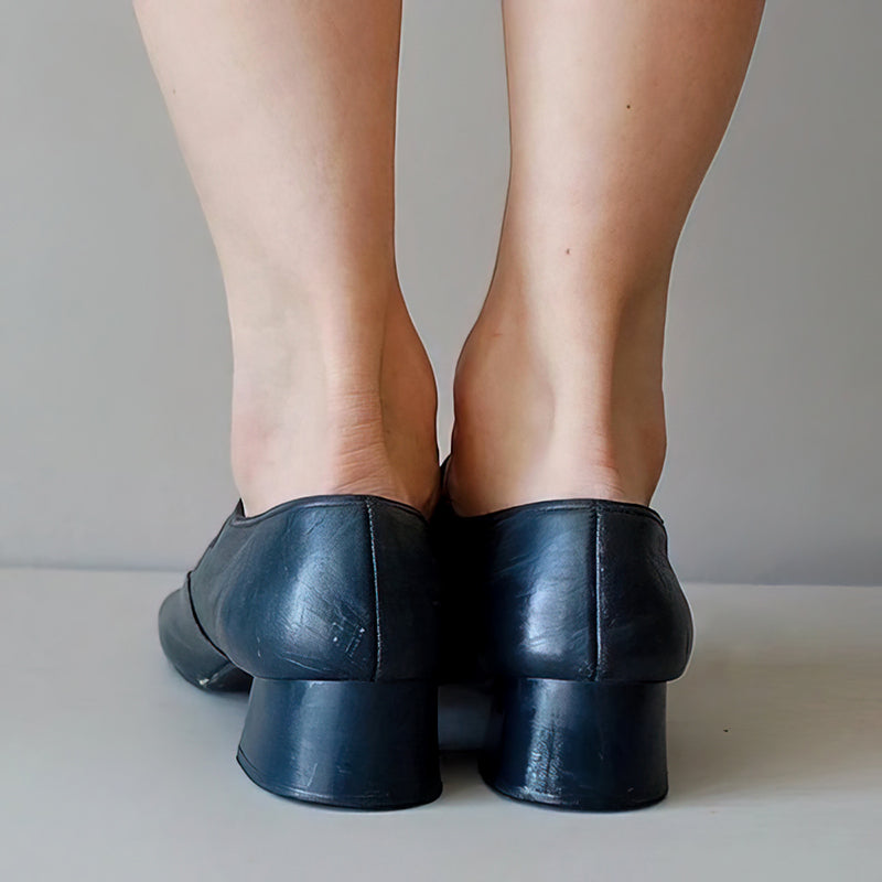 Olivia Retro Leather Sandals