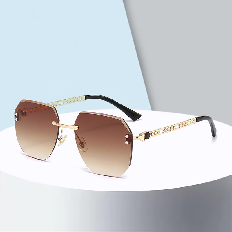 Playa Rimless Sunglasses