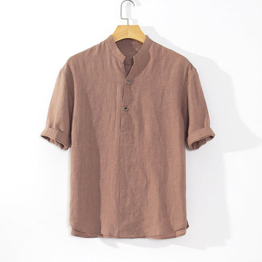 Remy-Doir Madeira Linen Shirt