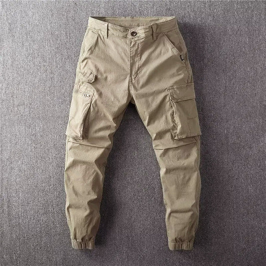 Charles Morrison Cargo Pants with Tapered Fit