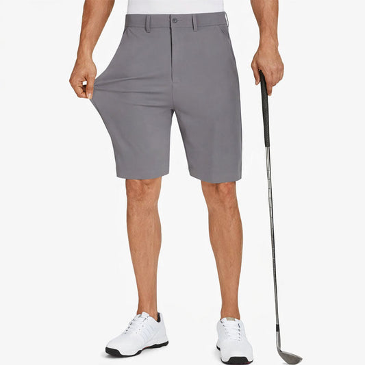 Charles Morrison Golf Shorts with Straight Cut