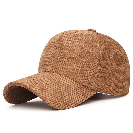 Classic Corduroy Cap with Adjustable Back Strap