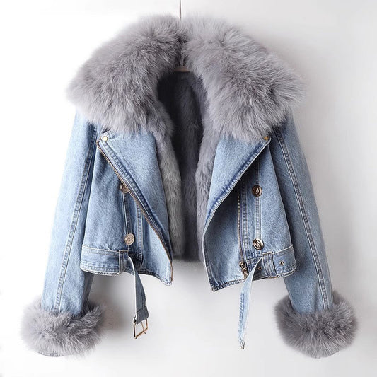 Emie Daly Luxurious Denim Coat