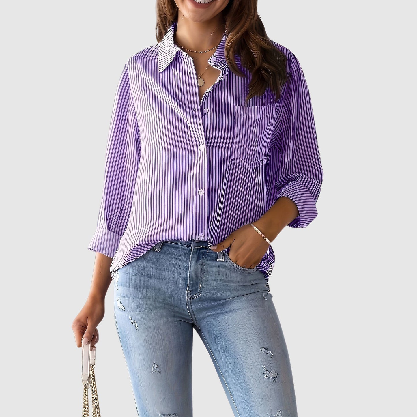 Emie Daly Striped Chic Shirt