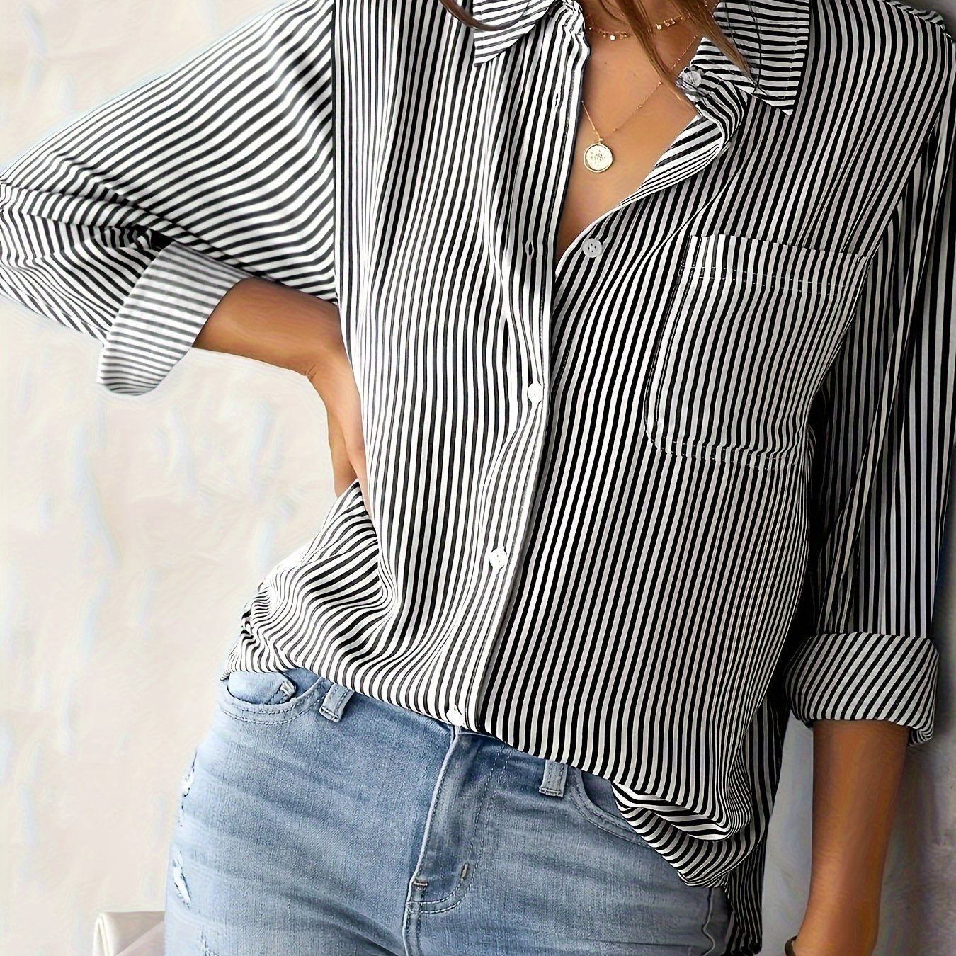 Emie Daly Striped Chic Shirt