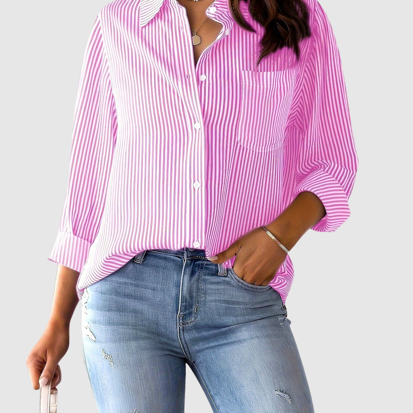 Emie Daly Striped Chic Shirt