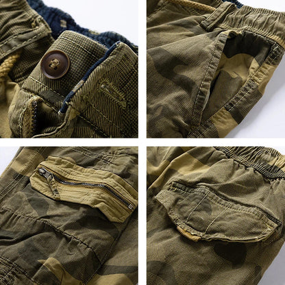 Frank Hardy Camouflage Cotton Shorts