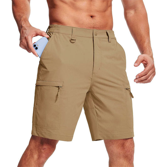 Frank Hardy Cargo Shorts with Zipper Pockets