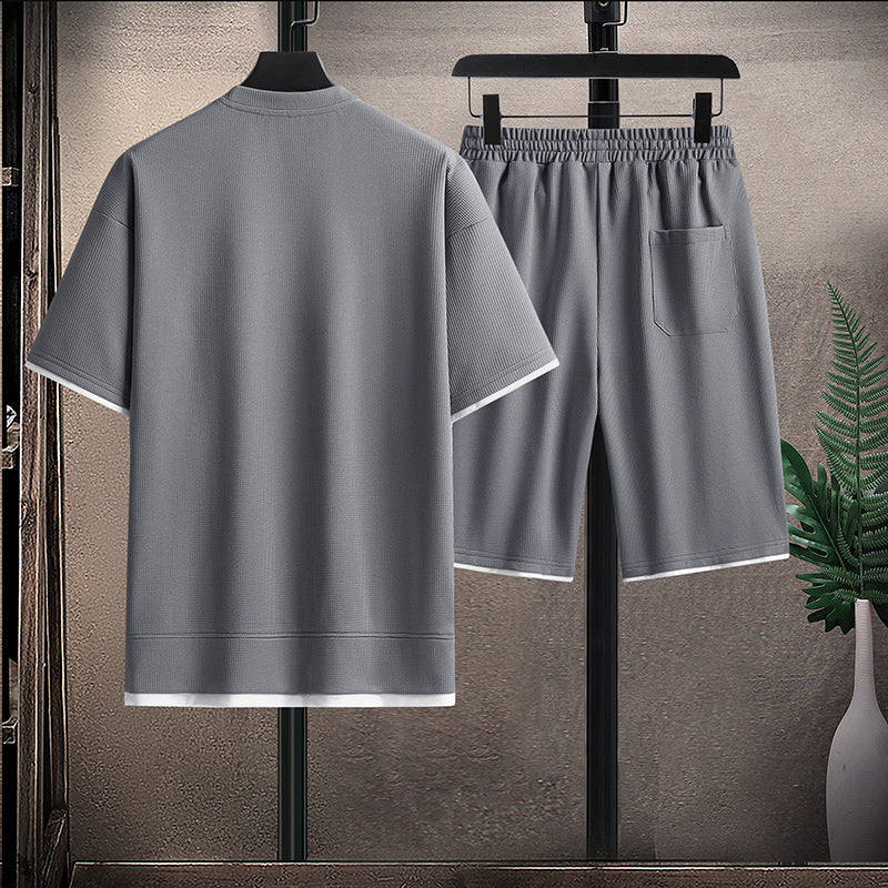 Frank Hardy Two-Piece Waffle Textured Set