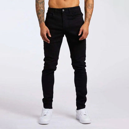 Louis Martin Slim Fit High-Waisted Jeans