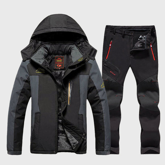 Men’s Waterproof Ski Set Set with Insulated Lining