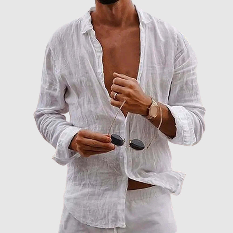 René Laurent Linen Shirt