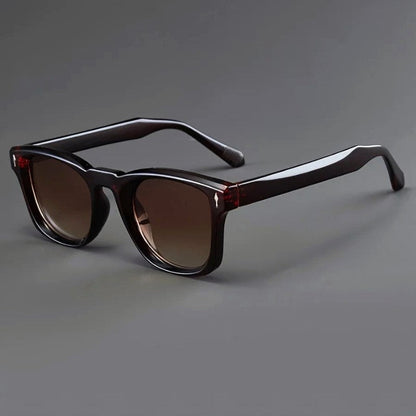 Square Profile Sunglasses with Gradient Lenses