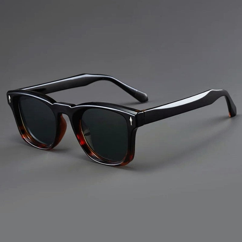 Square Profile Sunglasses with Gradient Lenses