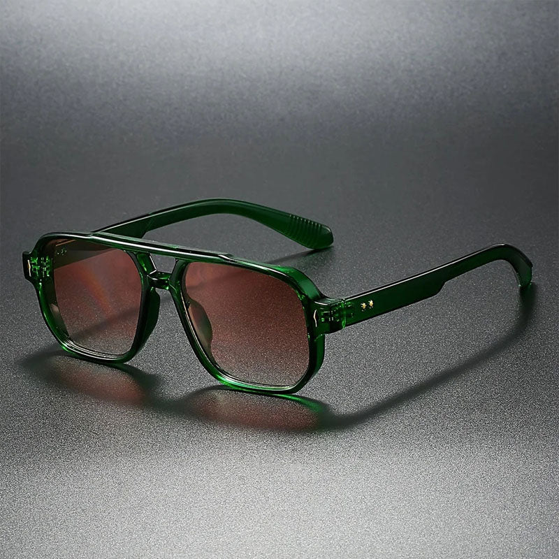 Valentro Square Frame Tinted Lens Sunglasses