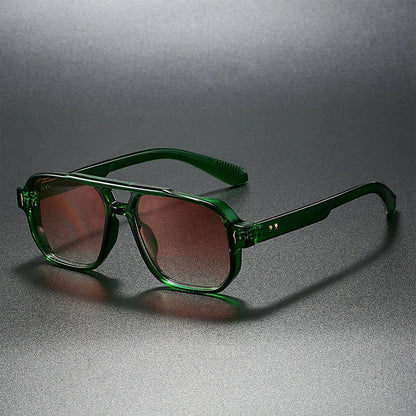 Valentro Square Frame Tinted Lens Sunglasses
