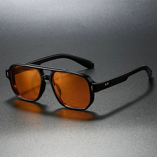 Valentro Square Frame Tinted Lens Sunglasses