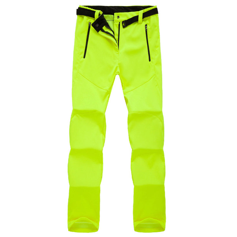 Women’s Softshell Hiking and Ski Pants with Fleece Lining