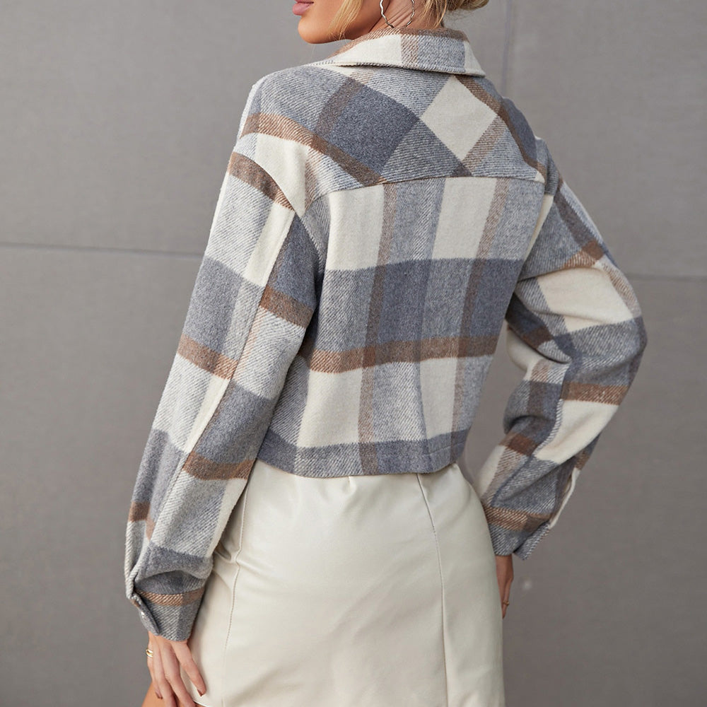 Camila Plaid Spring Jacket