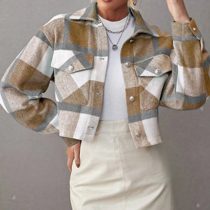 Camila Plaid Spring Jacket