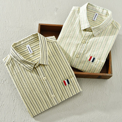 Charles Morrison Islander Striped Shirt