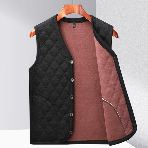 Charles Morrison Quilted Daily Vest Avxnue