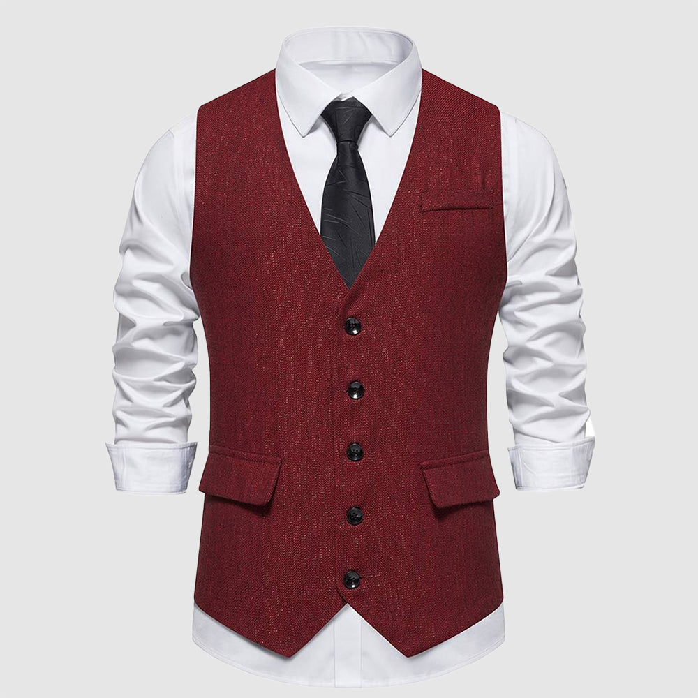 Charles Morrison Retro Elegant Vest