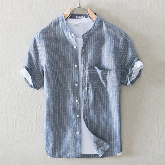 Charles Morrison Venice Flax Summer Shirt