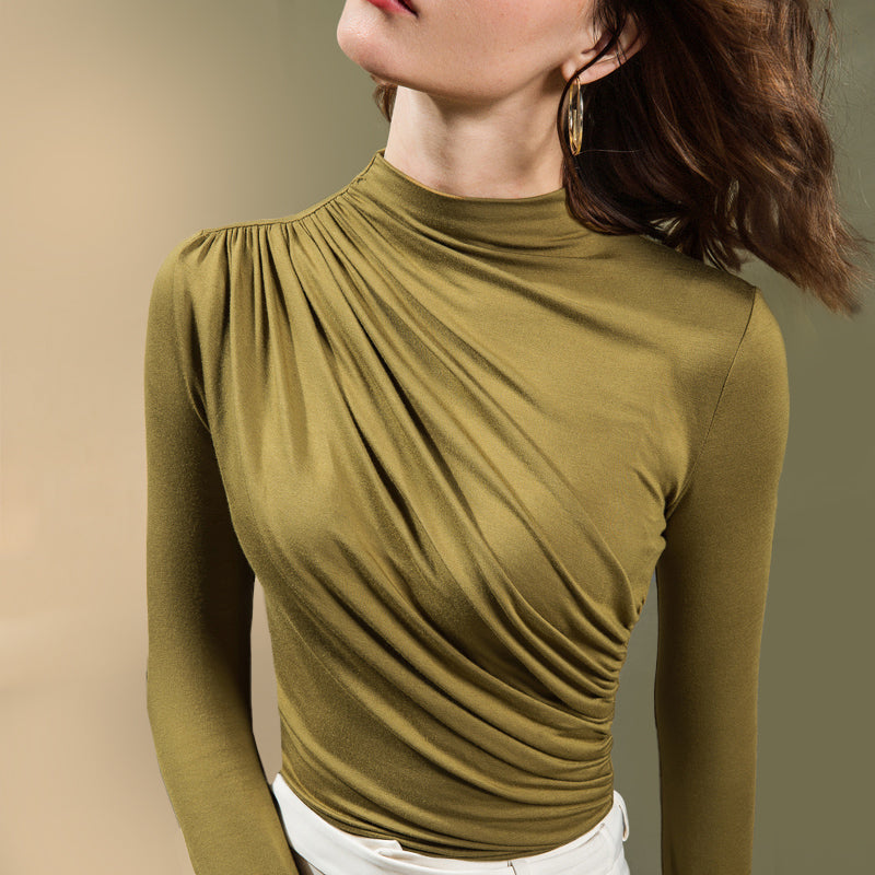 ChicStreet Turtleneck Shirt by Emie Daly