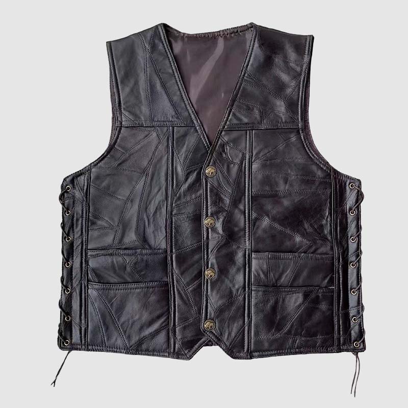 Cowboy Genuine Leather Vest