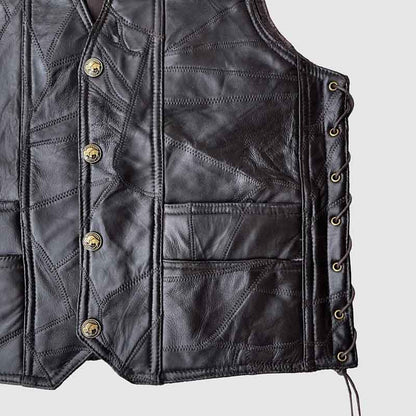 Cowboy Genuine Leather Vest