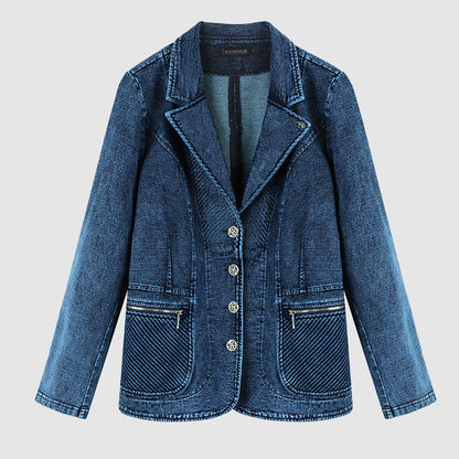 Emie Daly Casual Business Denim Blazer