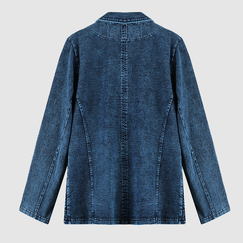 Emie Daly Casual Business Denim Blazer